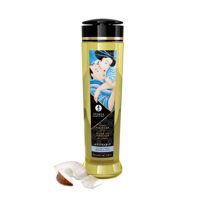 Massage Oils - Adorable - 8 Fl. Oz. - Lubricants Creams & Glides
