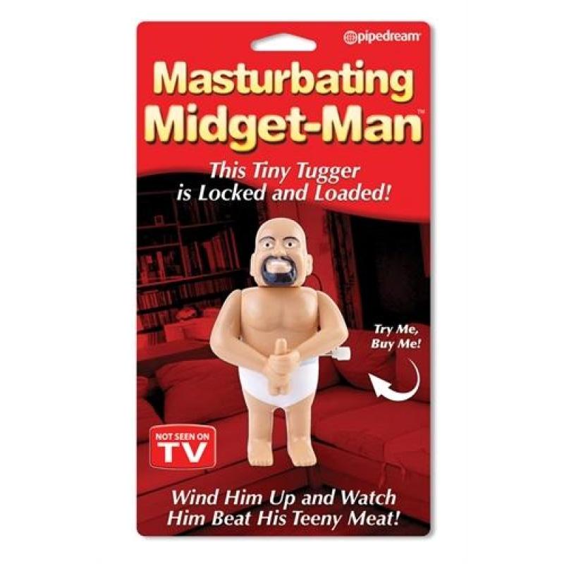 Masturbating Midget Man Wind Up Doll PD6456-00