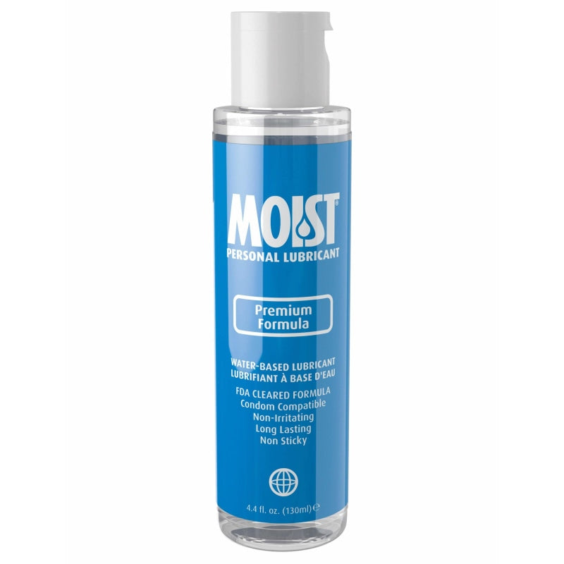 Moist Personal Lubricant - Premium Formula 4.4 Oz - Lubricants Creams & Glides