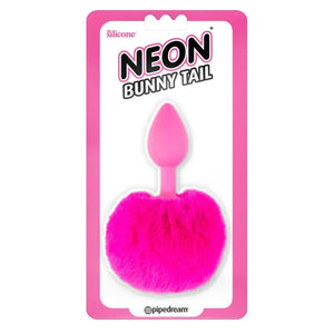 Neon Bunny Tail - Pink - MyPleasure