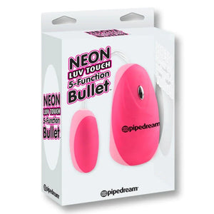Neon Luv Touch 5 Function Bullet - Pink - MyPleasure