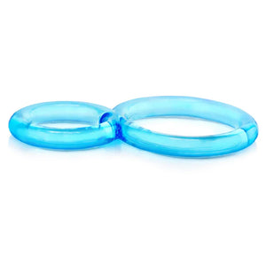 Ofinity Double Ring - Blue - MyPleasure