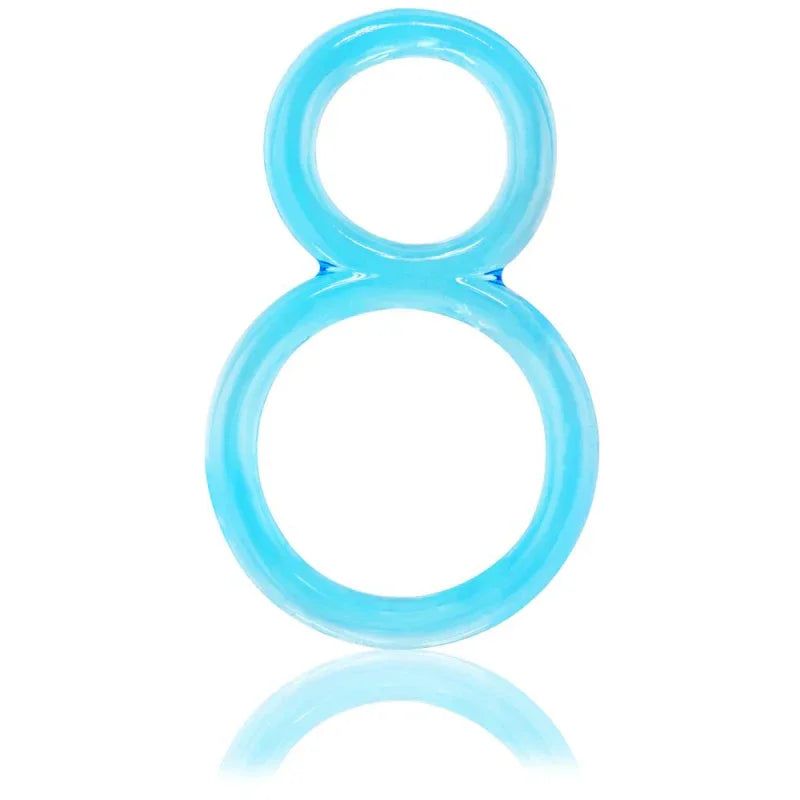 Ofinity Double Ring - Blue - MyPleasure