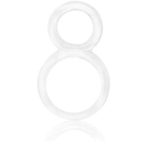 Ofinity Double Ring - Clear - MyPleasure