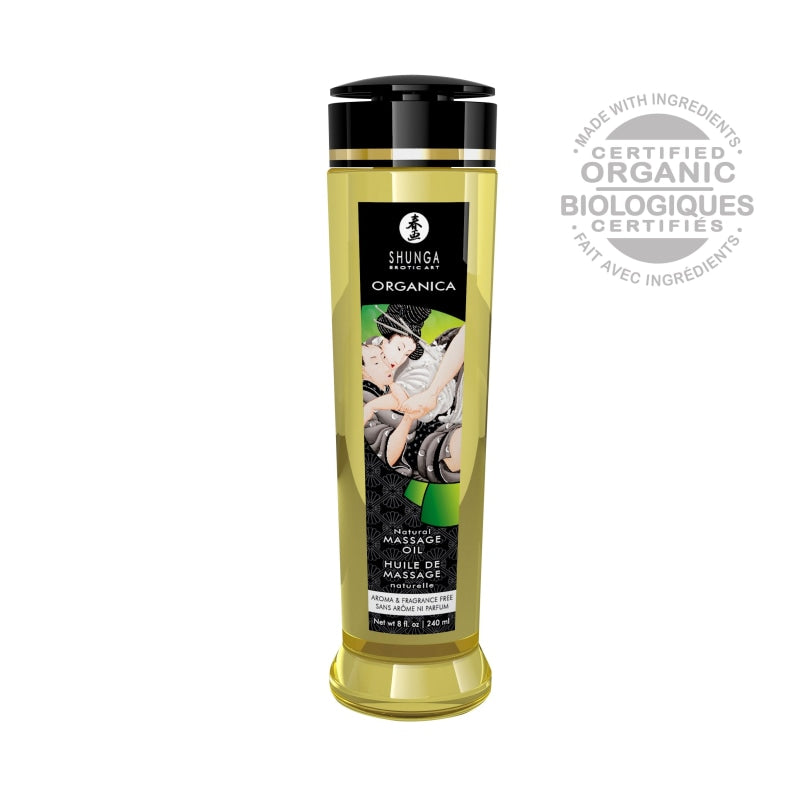Organica Massage Oils - Naturelle - 8 Fl. Oz. - Lubricants Creams & Glides