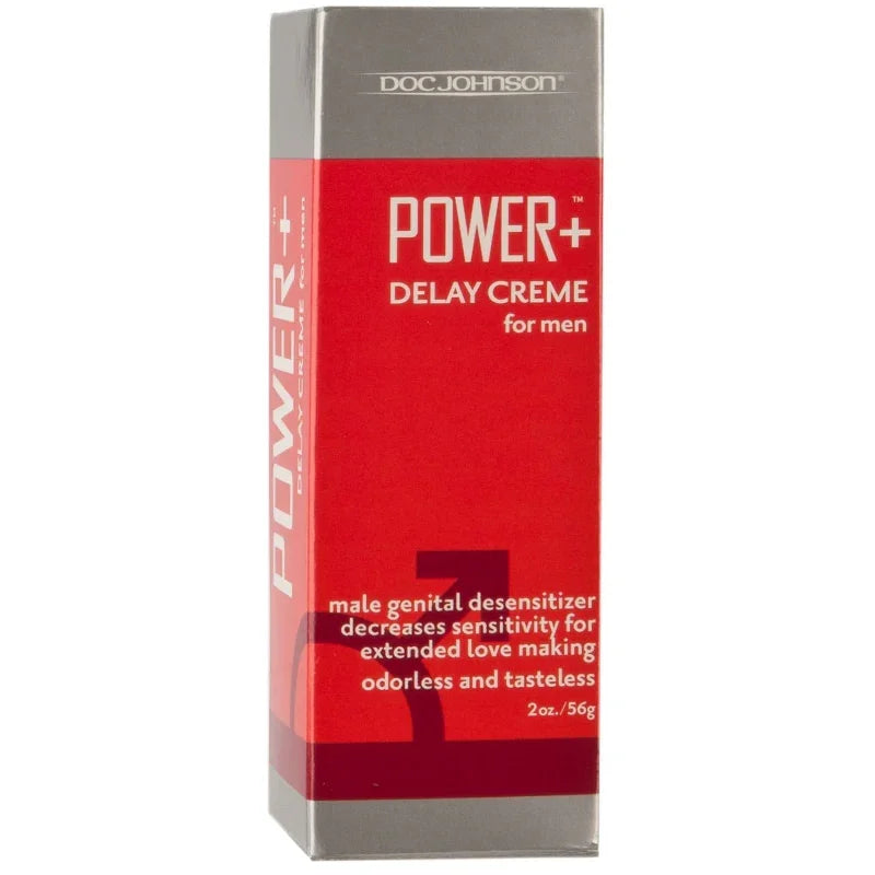 Power Plus Delay Creme for Men - 2 Oz. - Boxed - MyPleasure