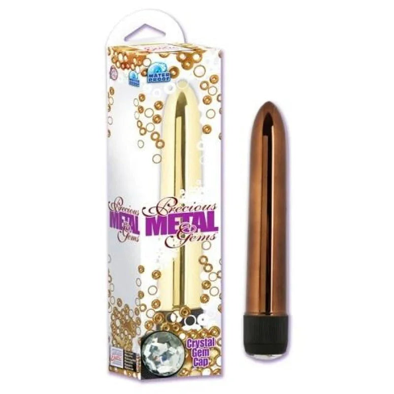 Precious Metal Gems 6.75 Inches - Bronze - MyPleasure