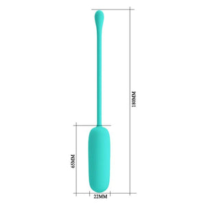 Pretty Love Joyce Vibrating Egg - Turquoise - MyPleasure