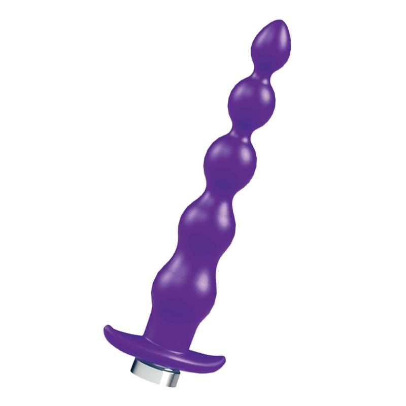 Quaker Plus Rechargeable Anal Vibe - in to You  Indigo VI-P1203