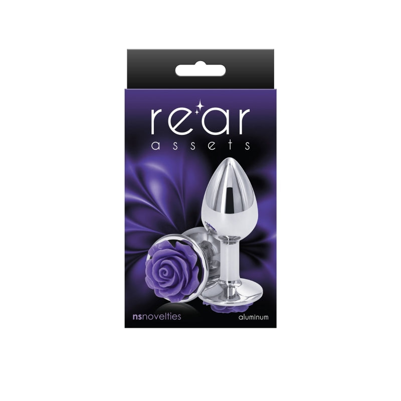 Rear Assets - Rose - Small - Purple - Anal Toys & Stimulators