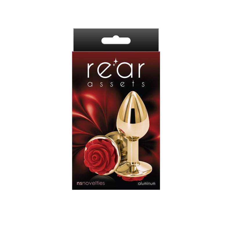 Rear Assets - Rose - Small - Red - Anal Toys & Stimulators
