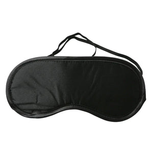 Sex and Mischief Satin Blindfold - Black - MyPleasure