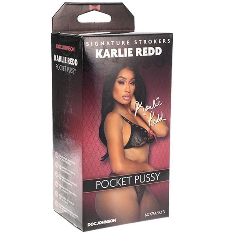 Signature Strokers - Celebrity Girls - Karlie Redd - Ultraskyn Pocket Pussy - Masturbation Aids for Males