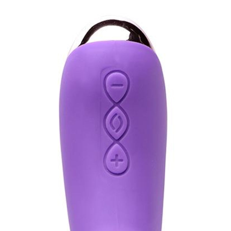 Silicone Beaded Vibrator - Violet Item Number CN-04-0727-40 - Vibrators