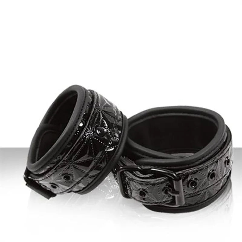Sinful Wrist Cuffs - Black - MyPleasure