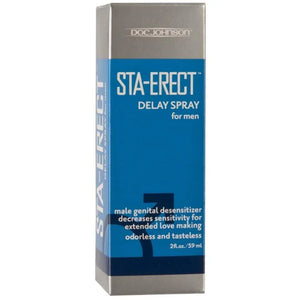 Sta-Erect Delay Spray for Men - 2 Fl. Oz. - Boxed - MyPleasure