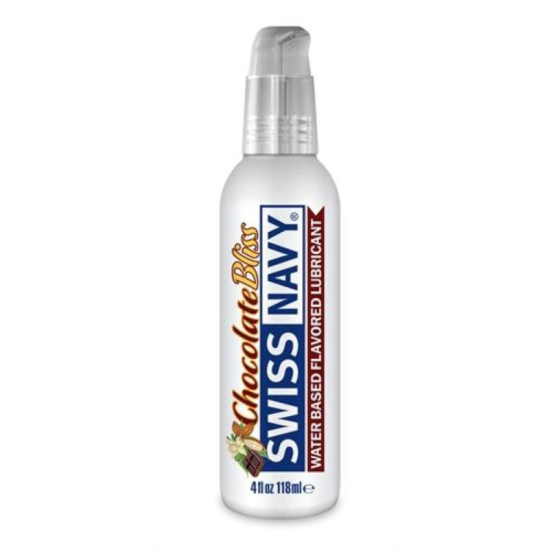 Swiss Navy Flavors Lubricant - Chocolate Bliss  4  Fl. Oz. MD-SNFCB4