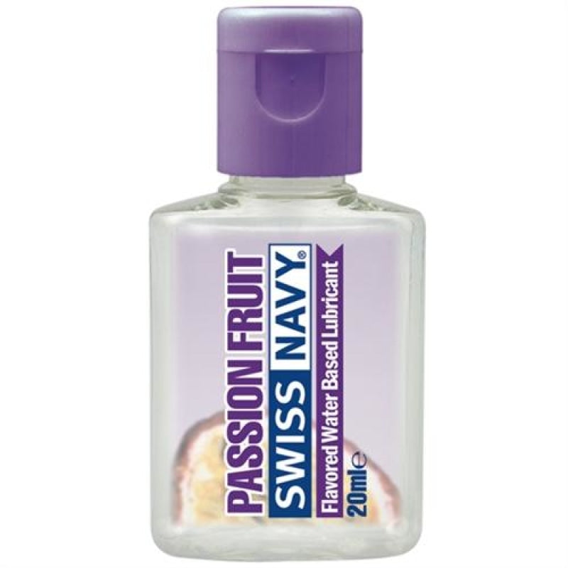 Swiss Navy Flavors Water-Based Lubricant - Passion Fruit - 20 ml MD-SNFLAVPFE