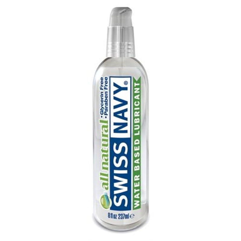 Swiss Navy Premium All Natural Lubricant - 8 Oz. MD-SNAN8