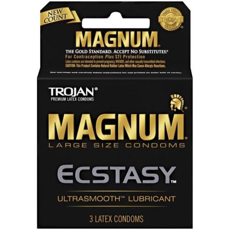 Trojan Magnum Ecstasy - 3 Pack TJ64720
