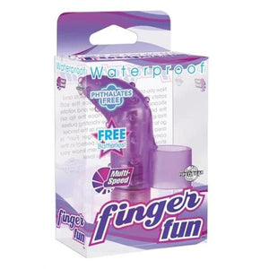 Waterproof Finger Fun - Purple - MyPleasure