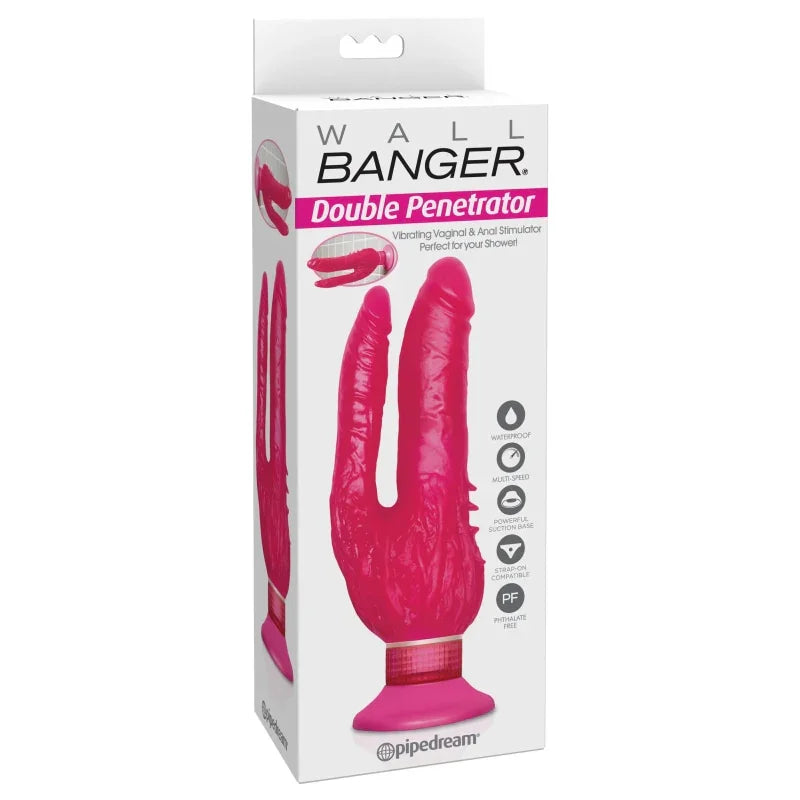 Waterproof Wall Bangers Double Penetrator - MyPleasure