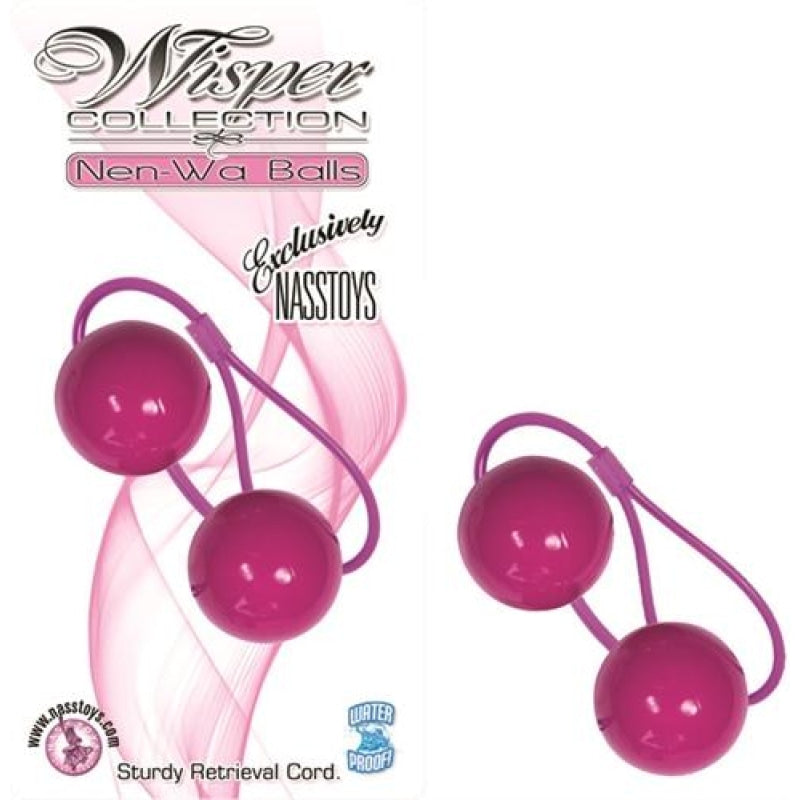 Wisper Collection Nen-Wa Balls-Purple NW2212-2