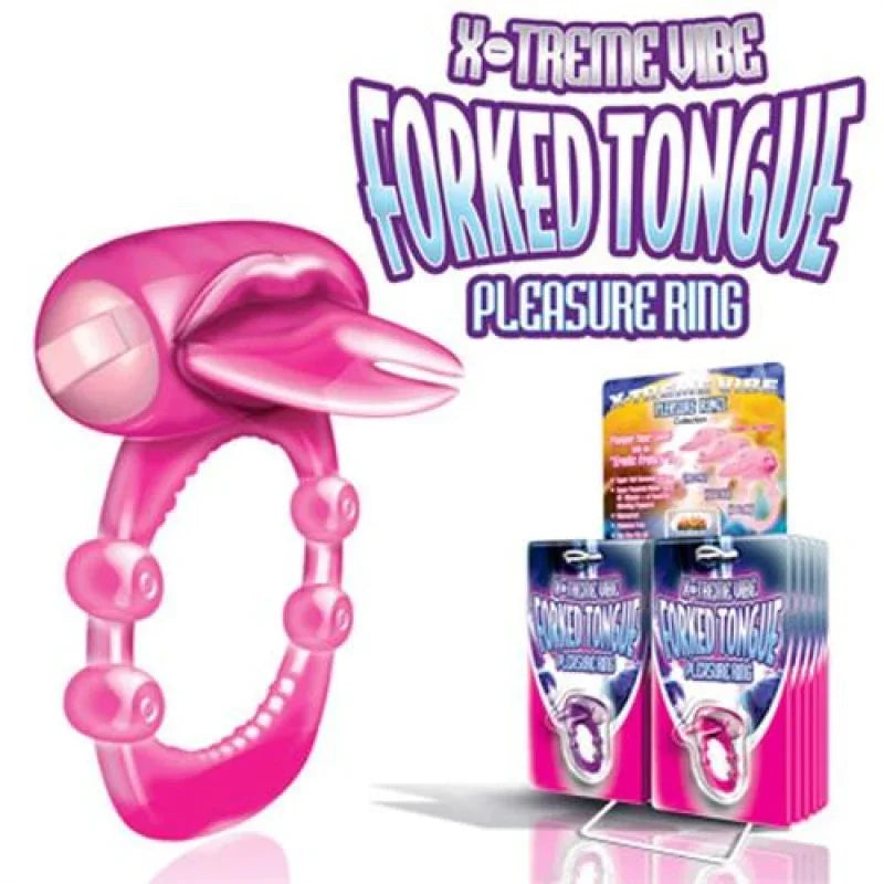 Xtreme Vibes Forked Tongue - Magenta - MyPleasure