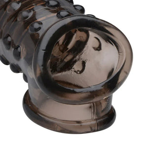 1.5 Inch Penis Enhancer Sleeve - Smoke - MyPleasure