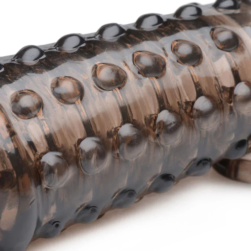 1.5 Inch Penis Enhancer Sleeve - Smoke - MyPleasure