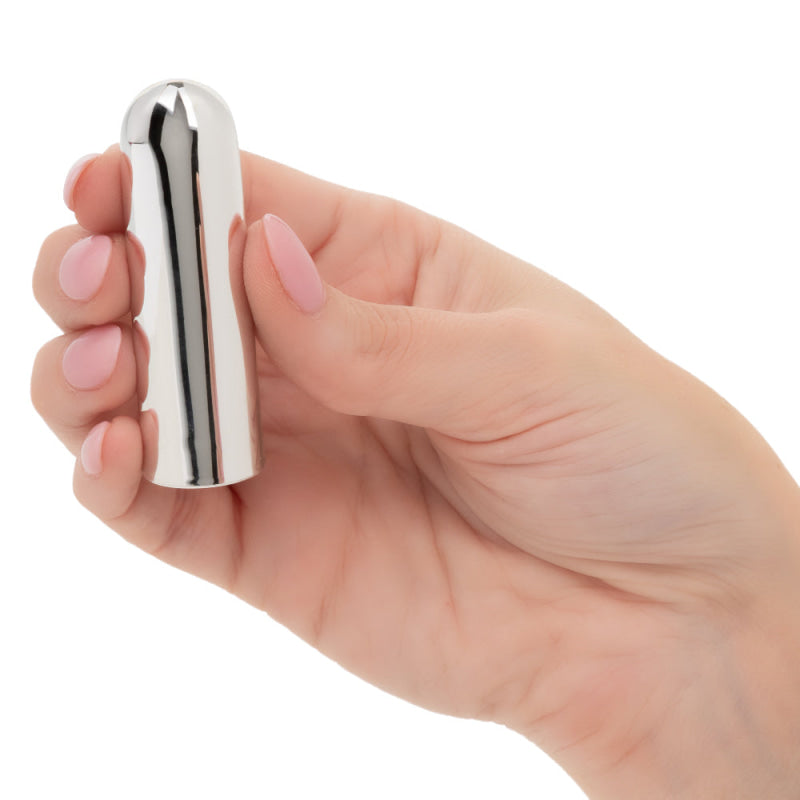 10 Function Rechargeable Bullet - Silver