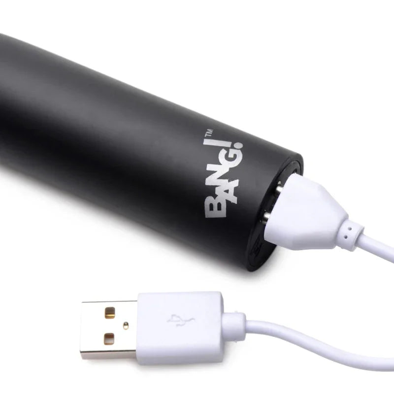 10x Mega Vibrator - Black - MyPleasure