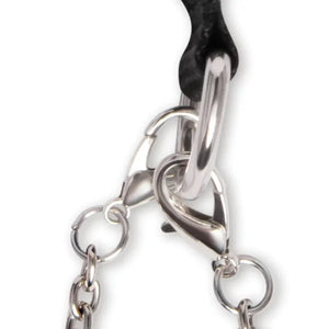 12 Pc Interchangeable Collar and Nipple Clips Set - Black - MyPleasure