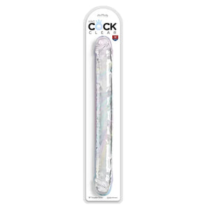 18 Inch Double Dildo - Clear - MyPleasure
