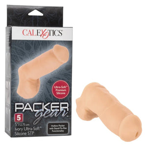 Packer Gear 5""/12.75 Cm Ultra-Soft Silicone Stp - Ivory