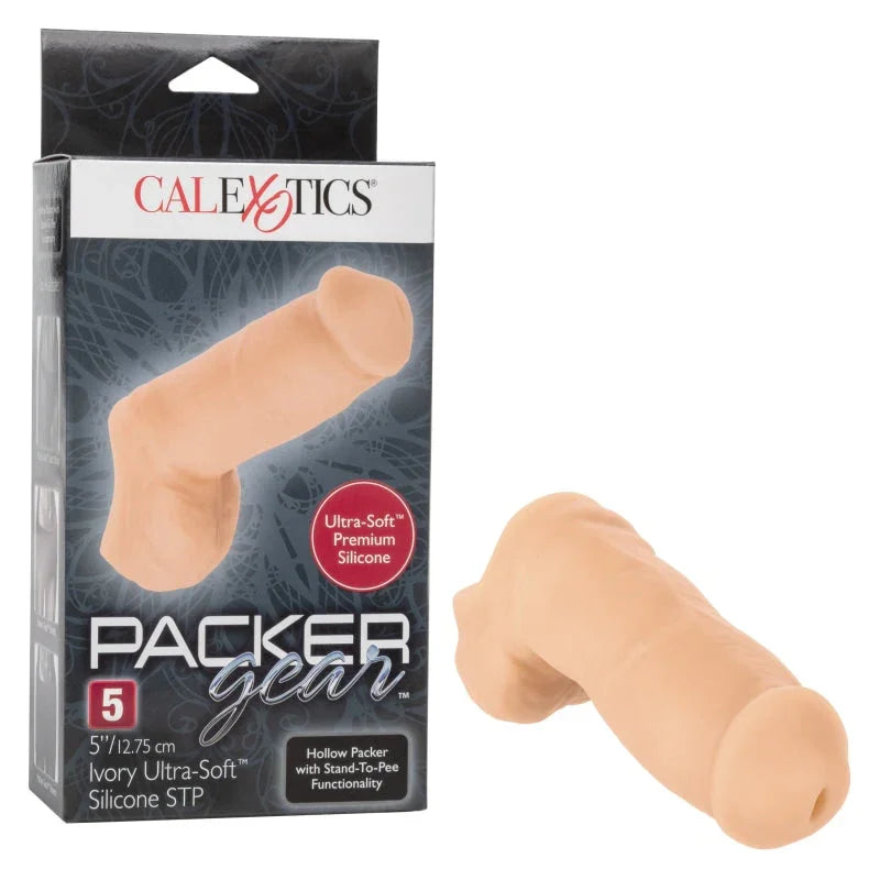 Packer Gear 5""/12.75 Cm Ultra-Soft Silicone Stp - Ivory