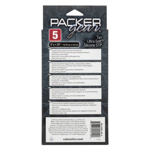Packer Gear 5""/12.75 Cm Ultra-Soft Silicone Stp - Tan