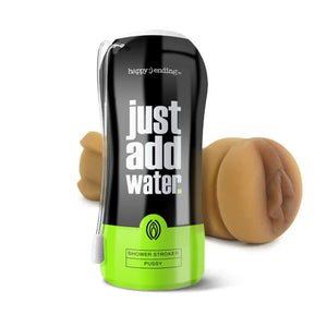 Happy Ending Just Add Water Shower Stroker Pussy