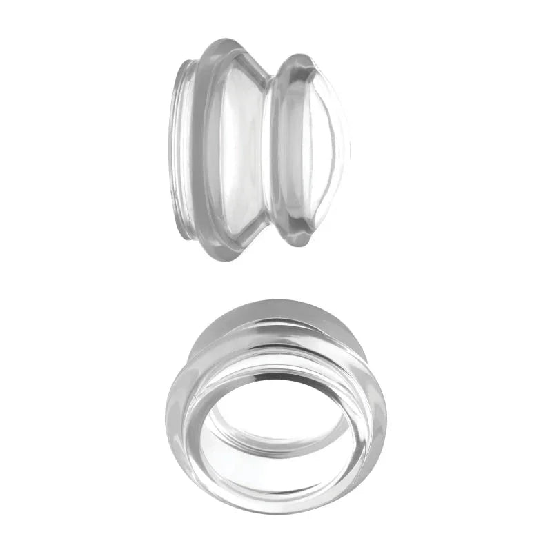 Clear Plunger Silicone Nipple Suckers - Small
