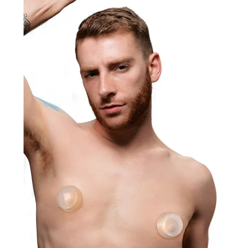 Clear Plunger Silicone Nipple Suckers - Small