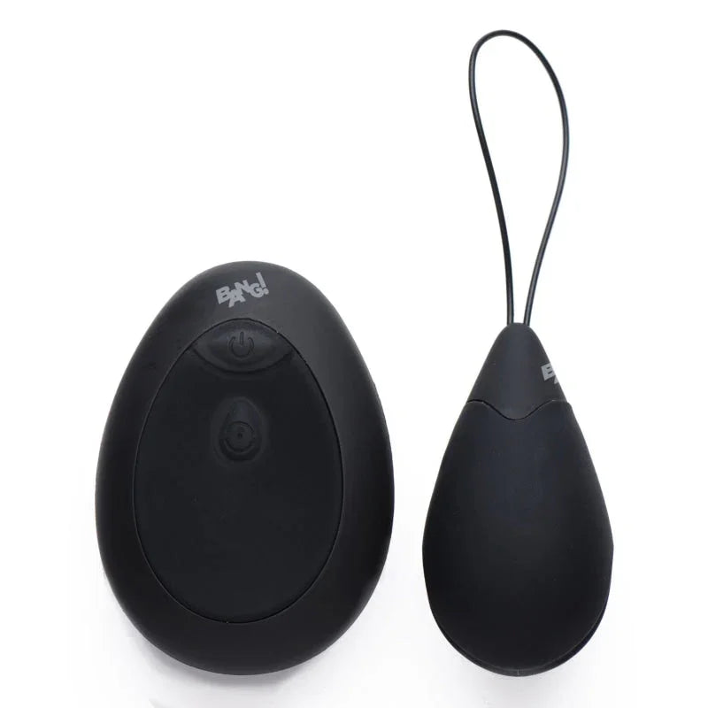 Bang - 10x Silicone Vibrating Egg - Black