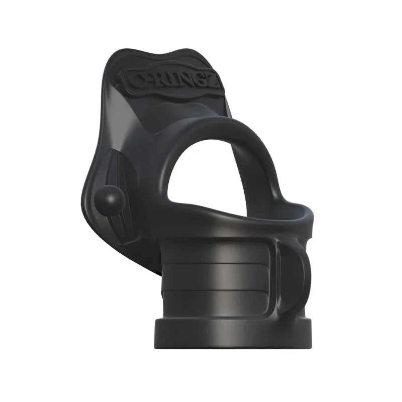 Fantasy C-Ringz Rock Hard Ring and Ball-Stretcher - Black