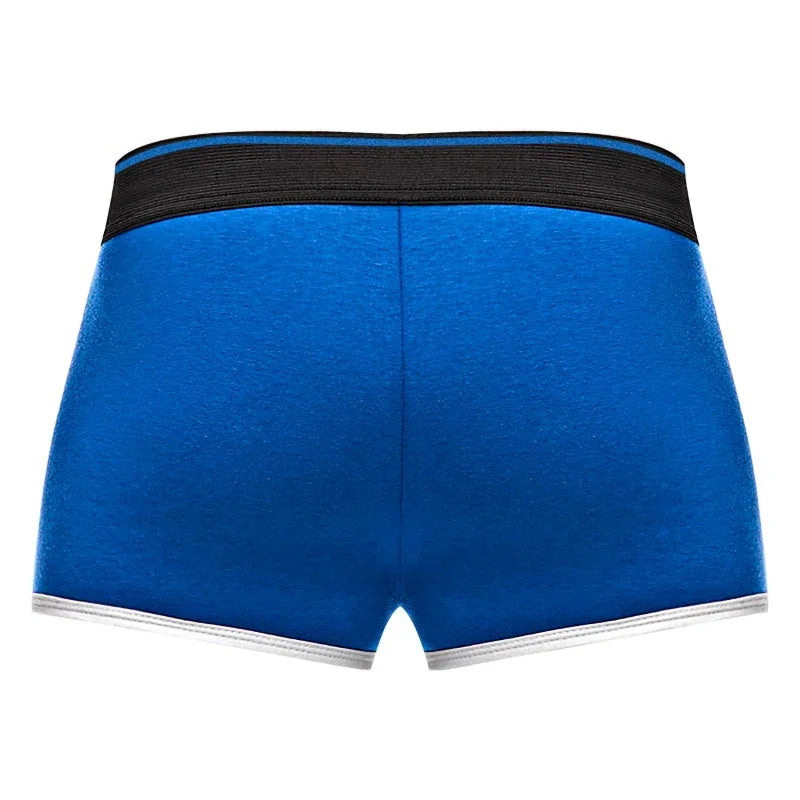 Retro Sport Panel Short - Large - Blue/ Black