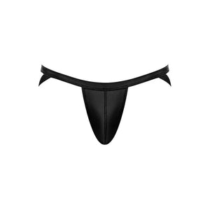 Cage Matte Strappy Ring Jock - L/ XL - Black