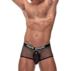 Cock Pit Net Mini Cock Ring Short - Extra Large - Black