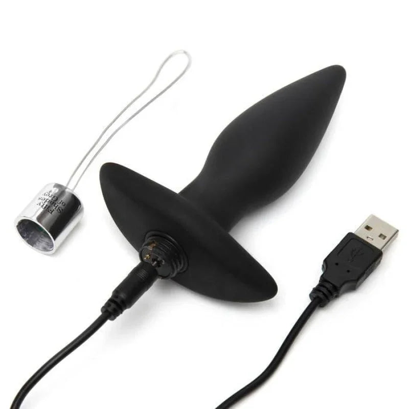 Fifty Shades Relentless Vibrations Remote Control Butt Plug