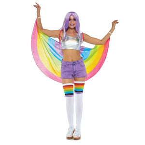 Rainbow Costume Festival Wings