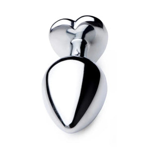 Black Heart Gem Anal Plug - Medium