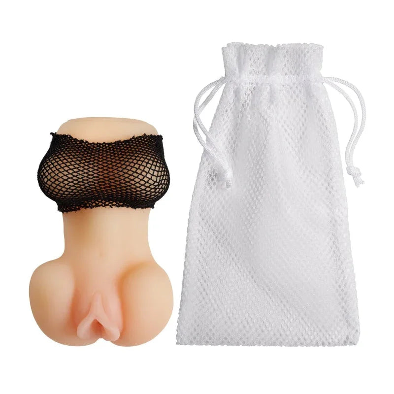 Cloud 9 Mini Body Dual Stroker Pleasure Pussy and Ass - Light