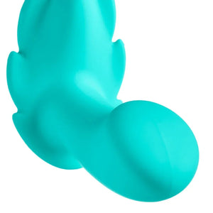 Partner Panty Leaf Vibrator With Remote Control - Teal
